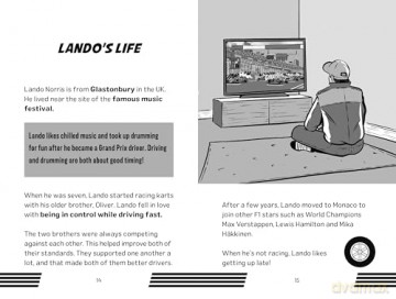 Racing Legends: Lando Norris (Racing Legends, 4) - Maurice Hamilton [KSIĄŻKA]