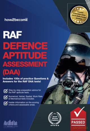 RAF Defence Aptitude Assessment (DAA): Includes 100s of practice questions and answers for the Royal Air Force Defence Aptitude Assessment - How2become [KSIĄŻKA]