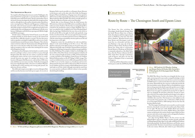 Railways of South West London: Lines from Waterloo - Alan Yearsley [KSIĄŻKA]