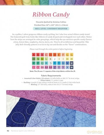 Rainbow Quilt Color Method: Learn the Art of Creating Multi-Color and Monotone Quilts with 15 Modern Patterns - Sarah Thomas [KSIĄŻKA]