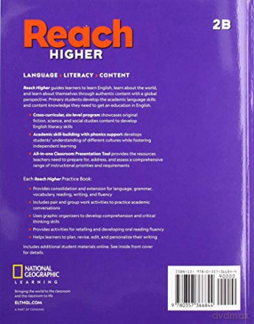 Reach Higher 2B: Practice Book - Frey Kratky Lesaux L [KSIĄŻKA]