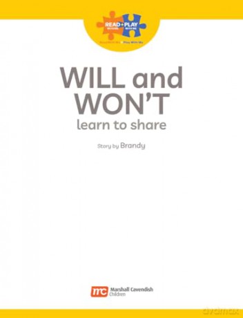 Read + Play Social Skills Bundle 2 Will and Won't learn to share [KSIĄŻKA]