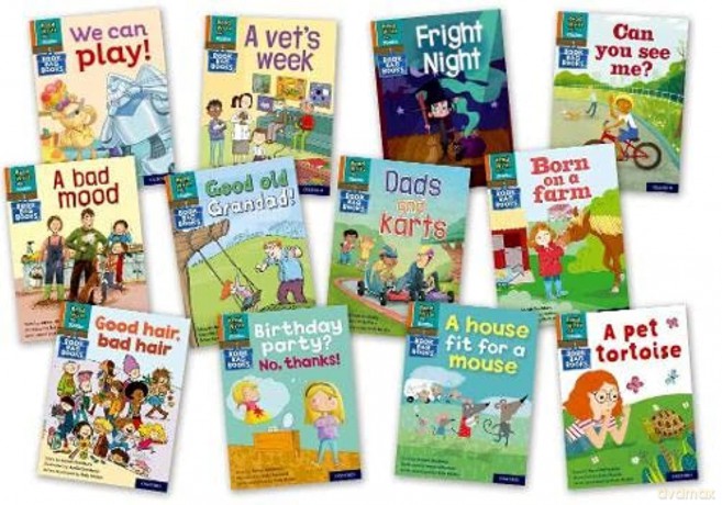 Read Write Inc. Phonics Book Bag Books: Orange Set 4 Storybooks Mixed Pack of 12 - Miskin [KSIĄŻKA]