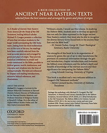 Reader of Ancient Near Eastern Texts: Sources for the Study of the Old Testament - Michael D. Coogan [KSIĄŻKA]