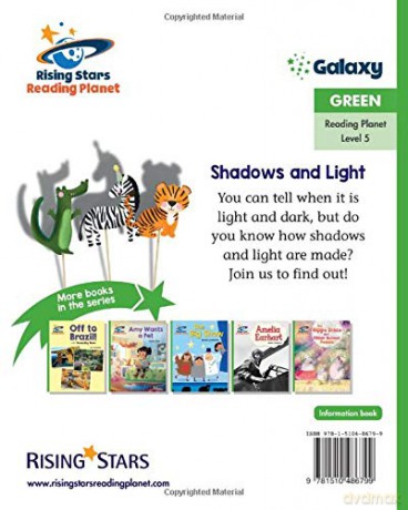 Reading Planet - Shadows and Light - Green: Galaxy (Rising Stars Reading Planet) - Simon Mugford [KSIĄŻKA]