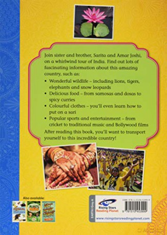 Reading Planet KS2 - Incredible India - Level 4: Earth/Grey band (Rising Stars Reading Planet) - Narinder Dhami [KSIĄŻKA]