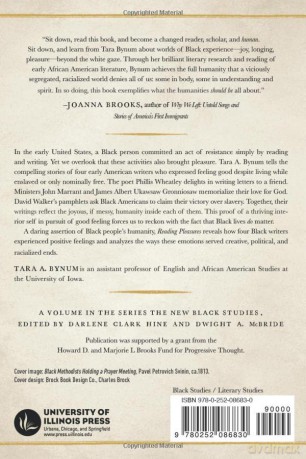 Reading Pleasures: Everyday Black Living in Early America (New Black Studies Series) - Tara A. Bynum [KSIĄŻKA]