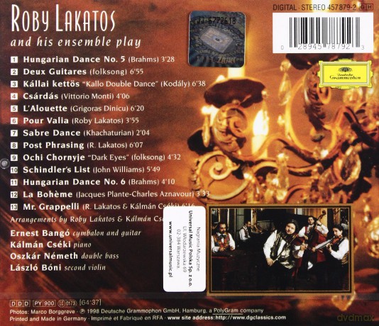 Roby Lakatos: Lakatos [CD]