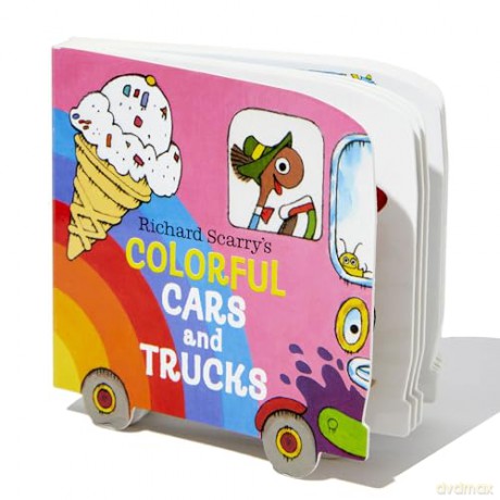Richard Scarry's Colorful Cars and Trucks (Richard Scarry's Busy World) - Richard Scarry [KSIĄŻKA]
