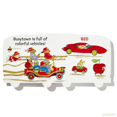 Richard Scarry's Colorful Cars and Trucks (Richard Scarry's Busy World) - Richard Scarry [KSIĄŻKA]