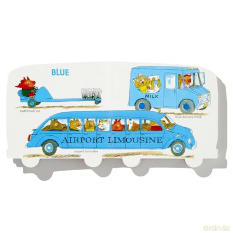 Richard Scarry's Colorful Cars and Trucks (Richard Scarry's Busy World) - Richard Scarry [KSIĄŻKA]