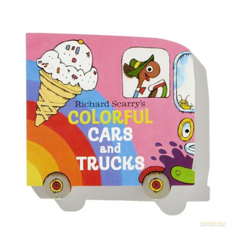 Richard Scarry's Colorful Cars and Trucks (Richard Scarry's Busy World) - Richard Scarry [KSIĄŻKA]