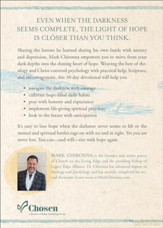 Rising with Hope: A 30-Day Devotional for Overcoming Anxiety and Depression - Mark Chironna [KSIĄŻKA]