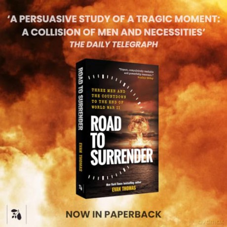 Road to Surrender: Three Men and the Countdown to the End of World War II - Evan Thomas [KSIĄŻKA]
