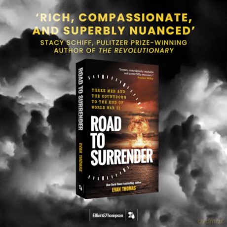 Road to Surrender: Three Men and the Countdown to the End of World War II - Evan Thomas [KSIĄŻKA]