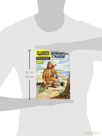 Robinson Crusoe: 43 (Classics Illustrated) - Daniel Defoe [KOMIKS]