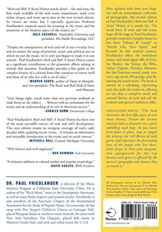 Rock And Roll: A Social History - Paul Friedlander [KSIĄŻKA]