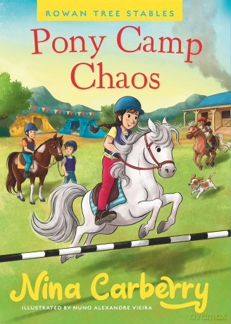 Rowan Tree Stables 2 - Pony Camp Chaos - Nina Carberry [KSIĄŻKA]