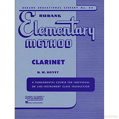 Rubank Elementary Method: Clarinet (Rubank Educational Library, 34) [KSIĄŻKA]