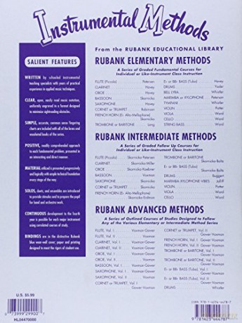 Rubank Elementary Method: Clarinet (Rubank Educational Library, 34) [KSIĄŻKA]
