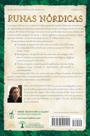 Runas nórdicas: Interpretación del antiguo oráculo vikingo - Paul Rhys Mountfort [KSIĄŻKA]