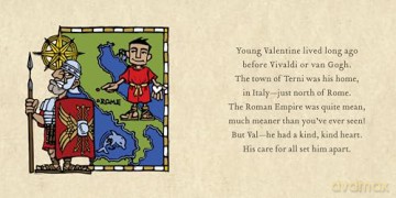 Saint Valentine the Kindhearted: The History and Legends of God's Brave and Loving Servant - Ned Bustard [KSIĄŻKA]