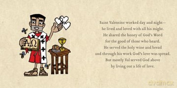Saint Valentine the Kindhearted: The History and Legends of God's Brave and Loving Servant - Ned Bustard [KSIĄŻKA]