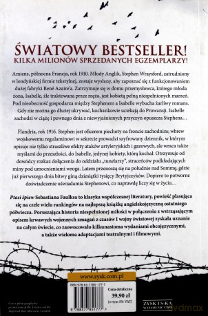 Ptasi śpiew - Sebastian Faulks [KSIĄżKA]