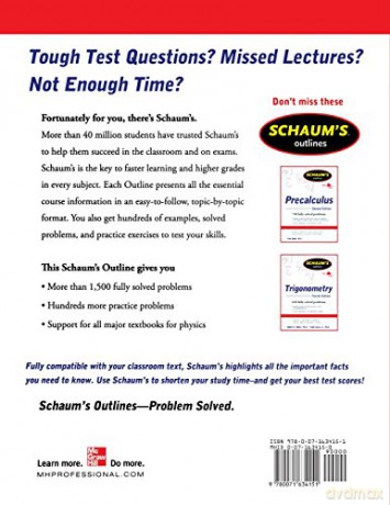 Schaum's Outline of Mathematics for Physics Students (Schaum's Outline Series) - Steiner [KSIĄŻKA]