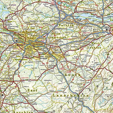 Scotland Map: Travel Maps International Adventure Map (National Geographic Adventure Map) - National Geographic