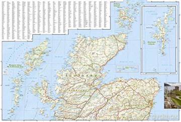 Scotland Map: Travel Maps International Adventure Map (National Geographic Adventure Map) - National Geographic
