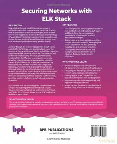 Securing Networks with ELK Stack: Building zero trust network defense (English Edition) - Ram Patel [KSIĄŻKA]