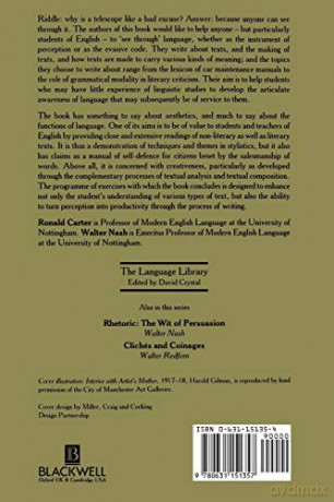 Seeing Through Language: A Guide to Styles of English Writing (The Language Library) - Walter Nash [KSIĄŻKA]