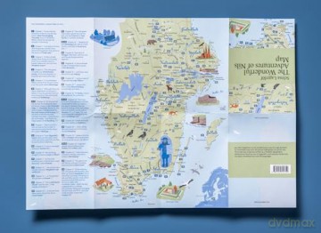 Selma Lagerlöf, The Wonderful Adventures of Nils Map (Literary Maps Series Series) - Martin Thelander