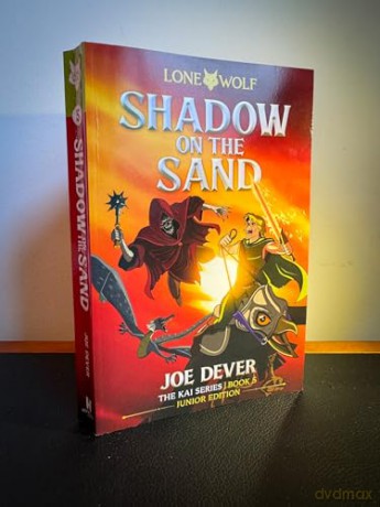 Shadow on the Sand: Lone Wolf Junior Edition 5: Lone Wolf #5 - Joe Dever [KSIĄŻKA]