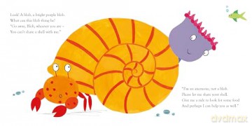 Sharing a Shell 20th Anniversary Edition: with a shiny foil cover and bonus material from the creators! - Julia Donaldson [KSIĄŻKA]