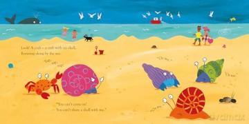 Sharing a Shell 20th Anniversary Edition: with a shiny foil cover and bonus material from the creators! - Julia Donaldson [KSIĄŻKA]