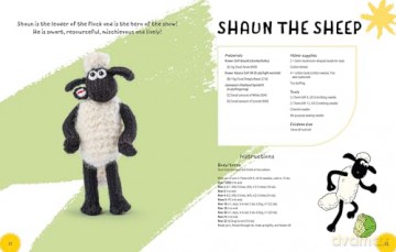 Shaun the Sheep: Baa-rilliant Knits!: 10 EWE-nique characters (Aardman) - Sachiyo Ishii [KSIĄŻKA]