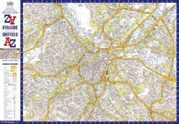 Sheffield A-Z Pocket Street Map