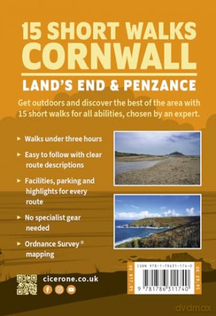 Short Walks in Cornwall: Land's End and Penzance - Phil Turner [KSIĄŻKA]