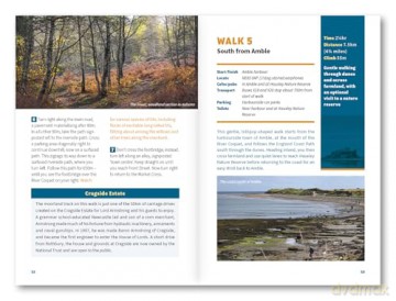 Short Walks in Northumberland: Wooler, Rothbury, Alnwick and the coast - Vivienne Crow [KSIĄŻKA]