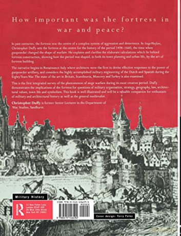Siege Warfare: The Fortress in the Early Modern World 1494-1660 - Christopher Duffy [KSIĄŻKA]