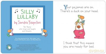 Silly Lullaby: Oversized Lap Board Book (Boynton on Board) - Sandra Boynton [KSIĄŻKA]