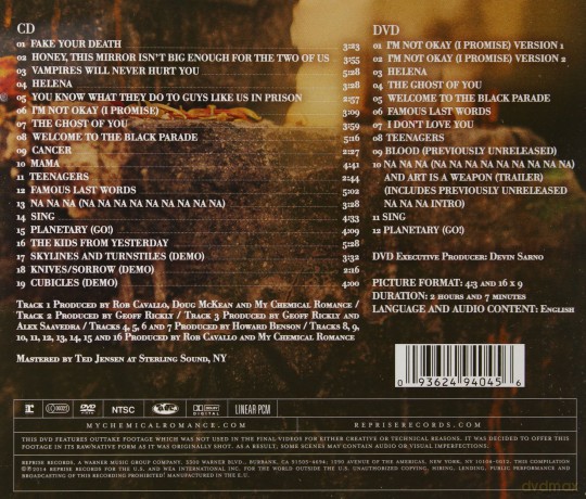 My Chemical Romance: May Death Never Stop You [CD]+[DVD]