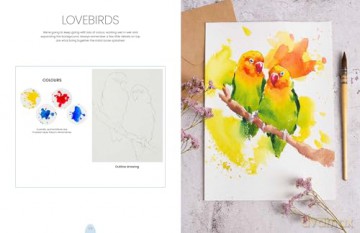 Simply Paint Birds: A complete watercolour course for beginners - Tom Shepherd [KSIĄŻKA]