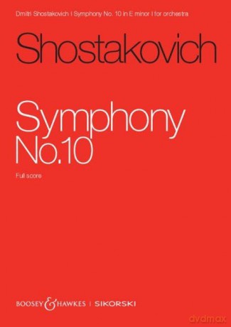 Sinfonie Nr. 10: op. 93. Orchester. Studienpartitur. - Dmi Schostakowitsch [KSIĄŻKA]