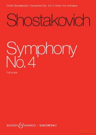 Sinfonie Nr. 4: op. 43. Orchester. Studienpartitur. - Dmi Schostakowitsch [KSIĄŻKA]