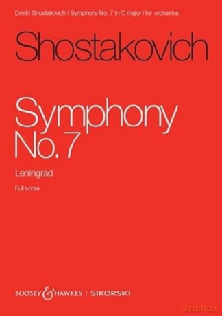 Sinfonie Nr. 7: Leningrad. op. 60. Orchester. Studienpartitur. - Dmi Schostakowitsch [KSIĄŻKA]