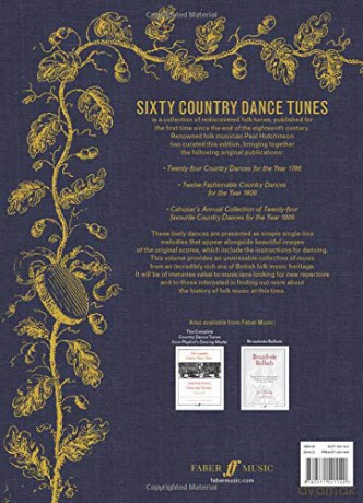 Sixty Country Dance Tunes 1786-1800 (Faber Edition) - Paul Hutchinson [KSIĄŻKA]