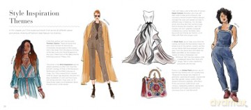 Sketch Your Amazing Style: A body-positive guided sketchbook for drawing dream wardrobes - Lecouffe Takahashi [KSIĄŻKA]